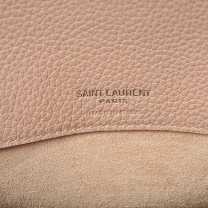 Saint Laurent Grained Calfskin Baby Sac De Jour Souple Rose 6 of 7