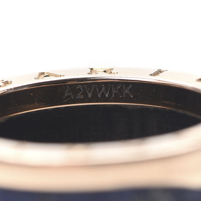 Bulgari 18K Rose Gold Lapis Lazuli B.Zero1 Four-Band Ring 50 5.5 5 of 6