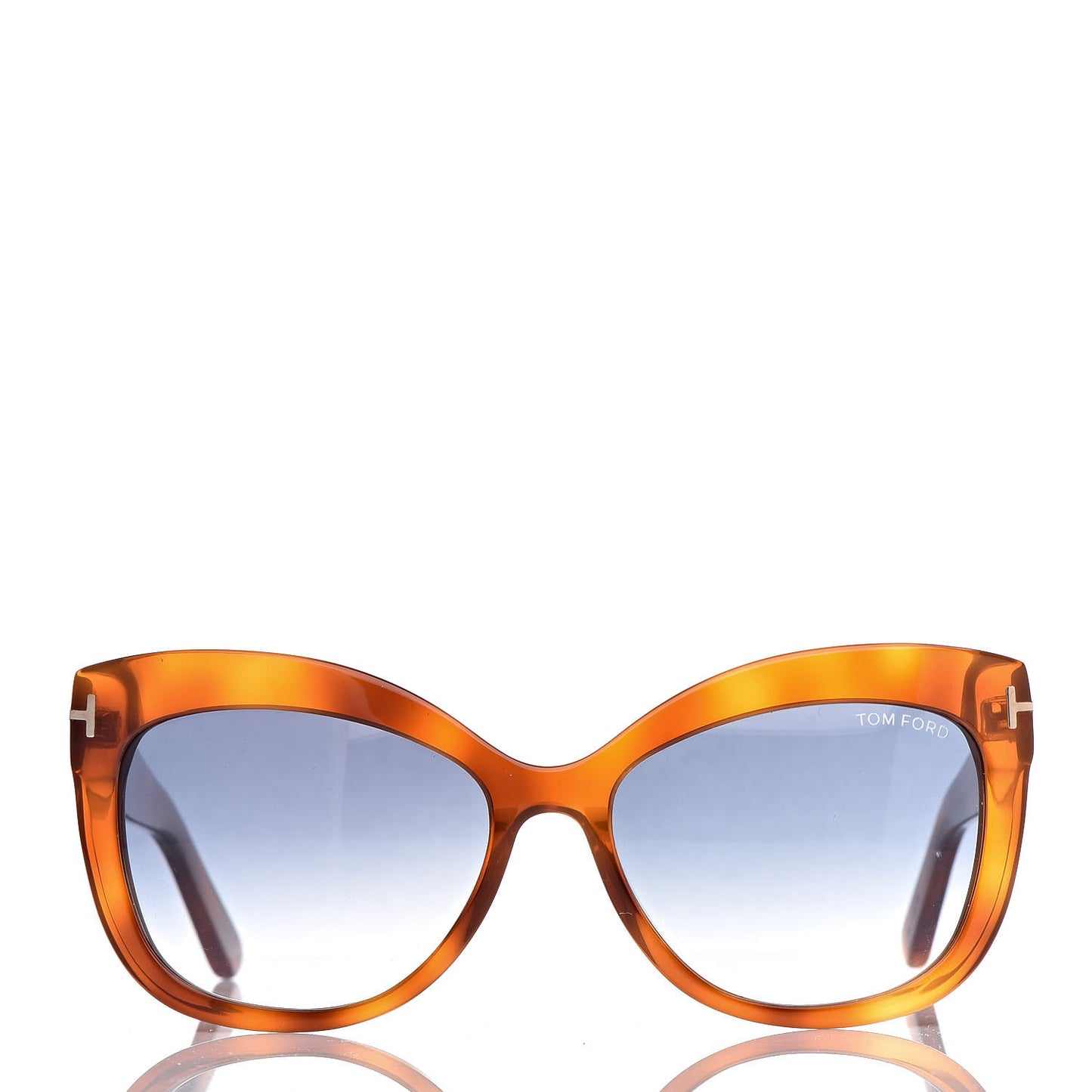 Acetate Alistair Cat Eye Sunglasses TF524 Honey