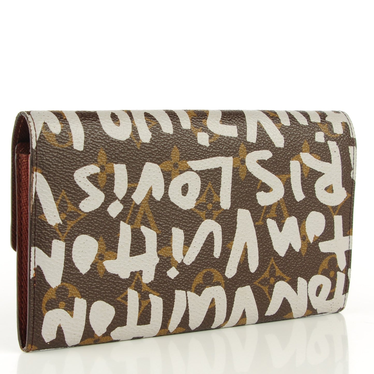 Monogram Graffiti Porte-Monnaie Wallet Silver