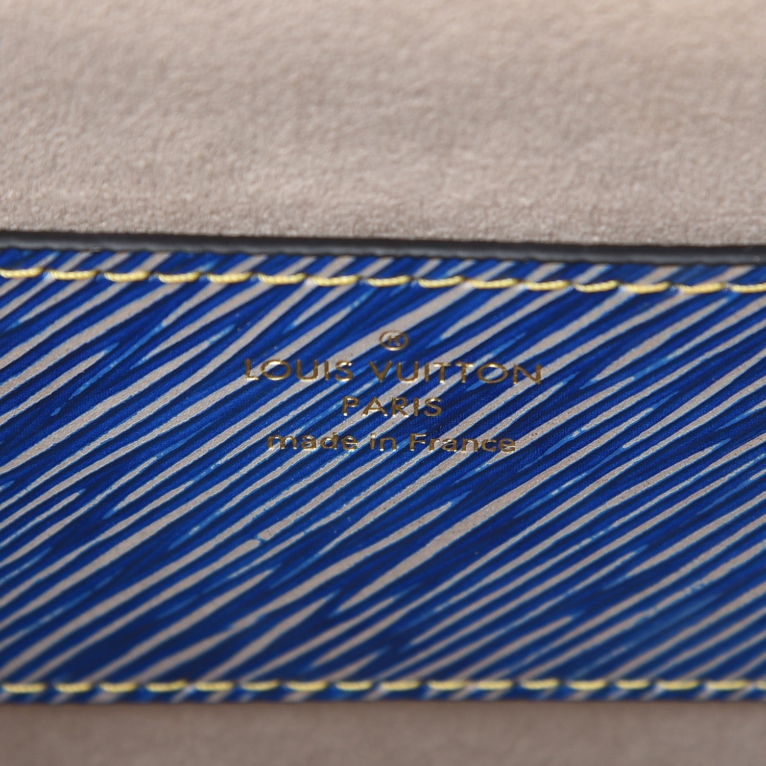 Louis Vuitton Epi Twist Shoulder Bag MM Denim Light 7 of 7