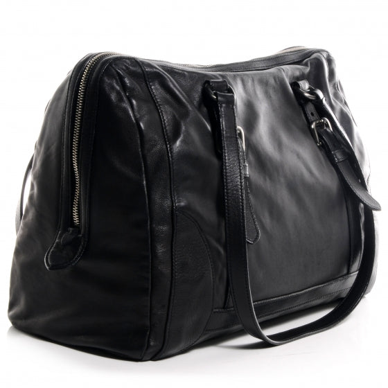 Nappa Delave Tote Black