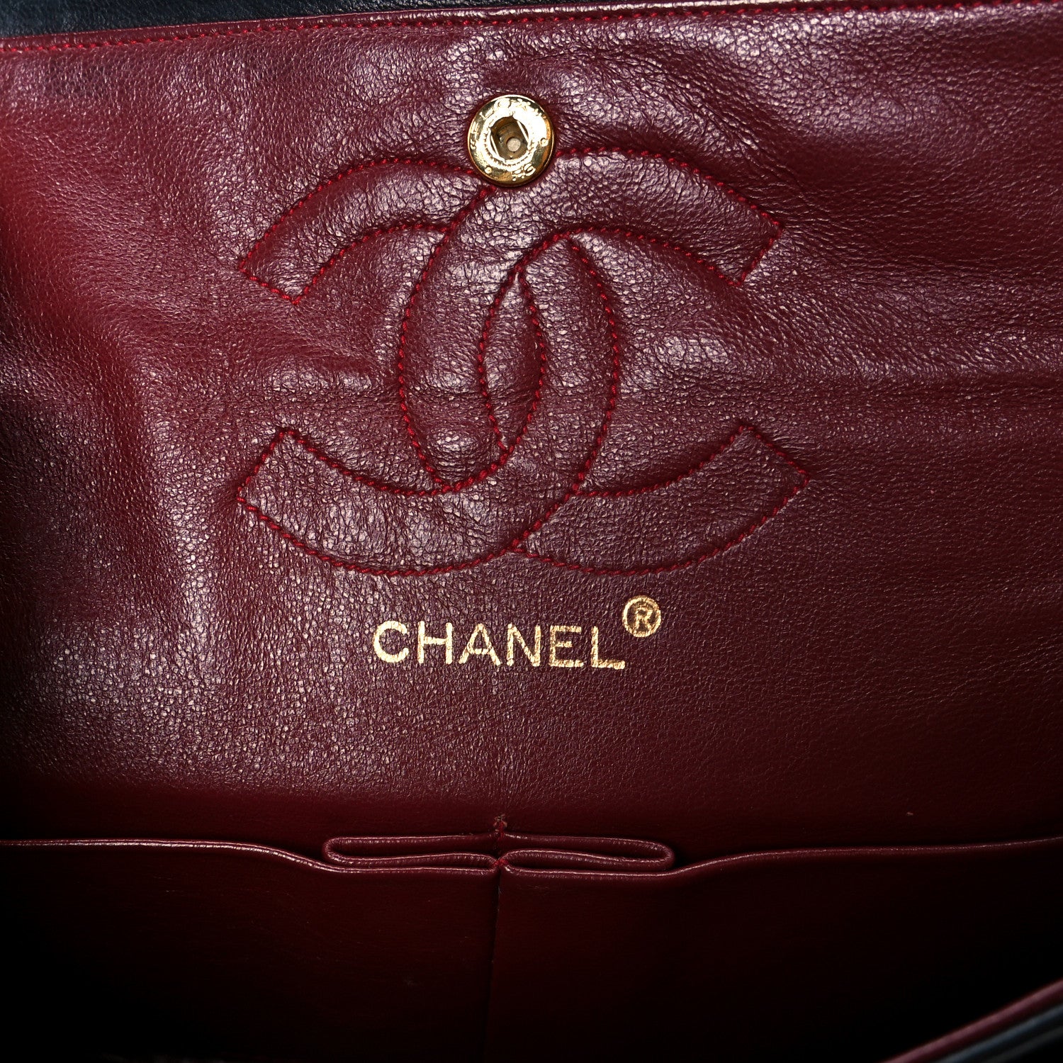 Chanel Lambskin Quilted Small Double Flap Black 10 of 23