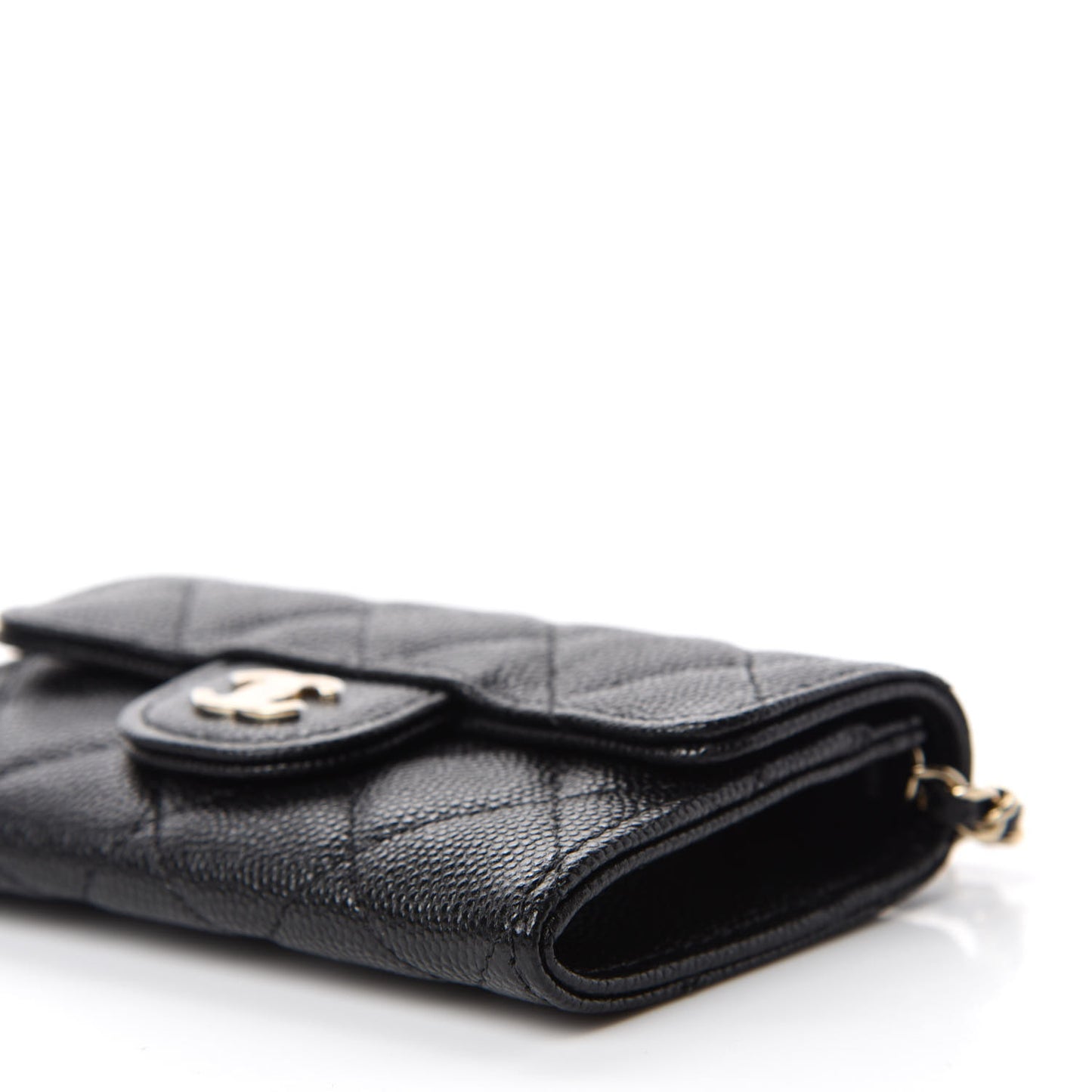 Caviar Quilted Belt Bag Black