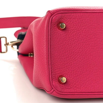 Christian Dior Bullcalf Small Be Dior Flap Pink Blue 8 of 10