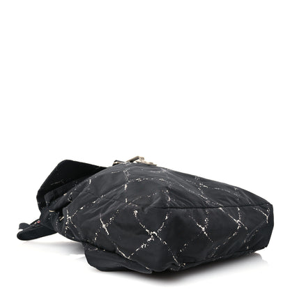 Chanel Nylon Travel Backpack Black 4 of 11