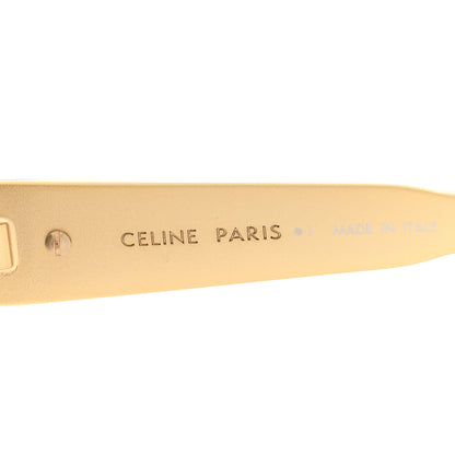 Celine Metal Triomphe 01 Sunglasses CL40235U Gold Green 5 of 7