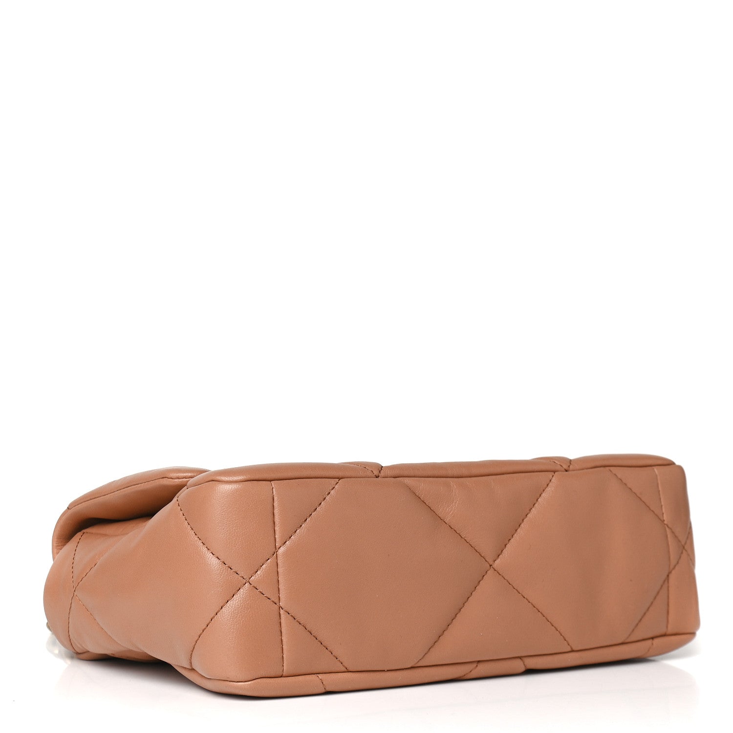 Chanel Lambskin Quilted Medium Chanel 19 Flap Brown 4 of 9