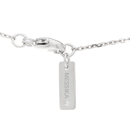 Messika 18K White Gold Diamond LM Move Uno Pave Pendant Necklace 4 of 5
