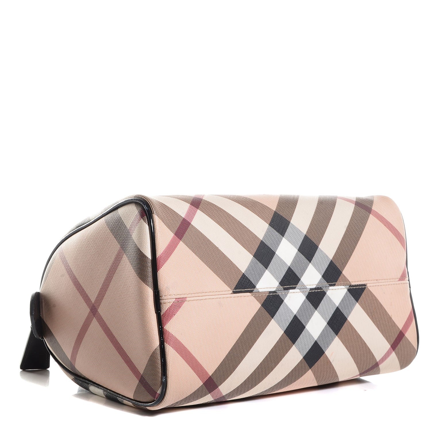 Burberry Nova Check Small Chester Bowling Bag Black 4 of 12