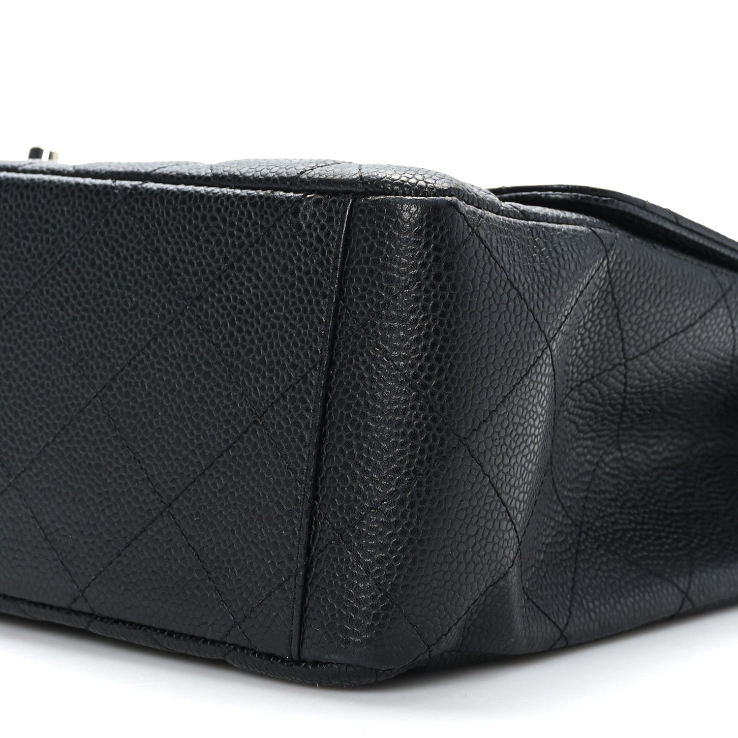 Chanel Caviar Quilted Maxi Single Flap Black 9 of 10