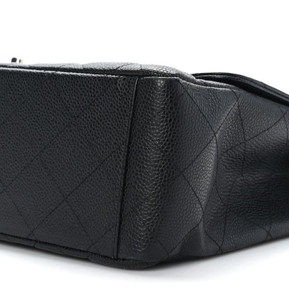 Chanel Caviar Quilted Maxi Single Flap Black 9 of 10