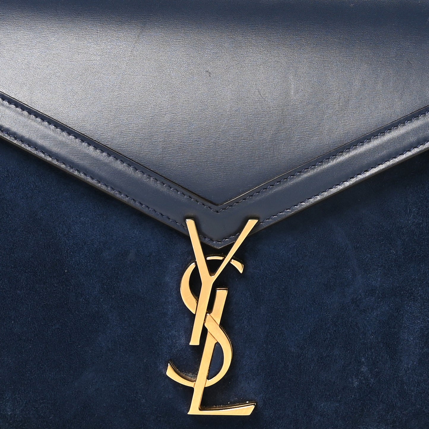 Kid Scamosciato Smooth Calfskin Medium Classic Monogram Cassandra Top Handle Marine Rouge Legion