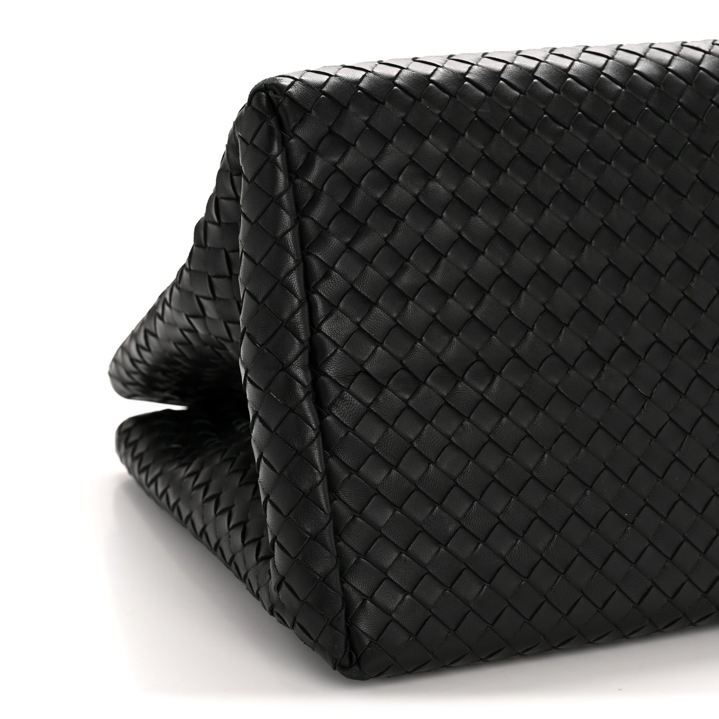 Nappa Intrecciato Milano Tote Black