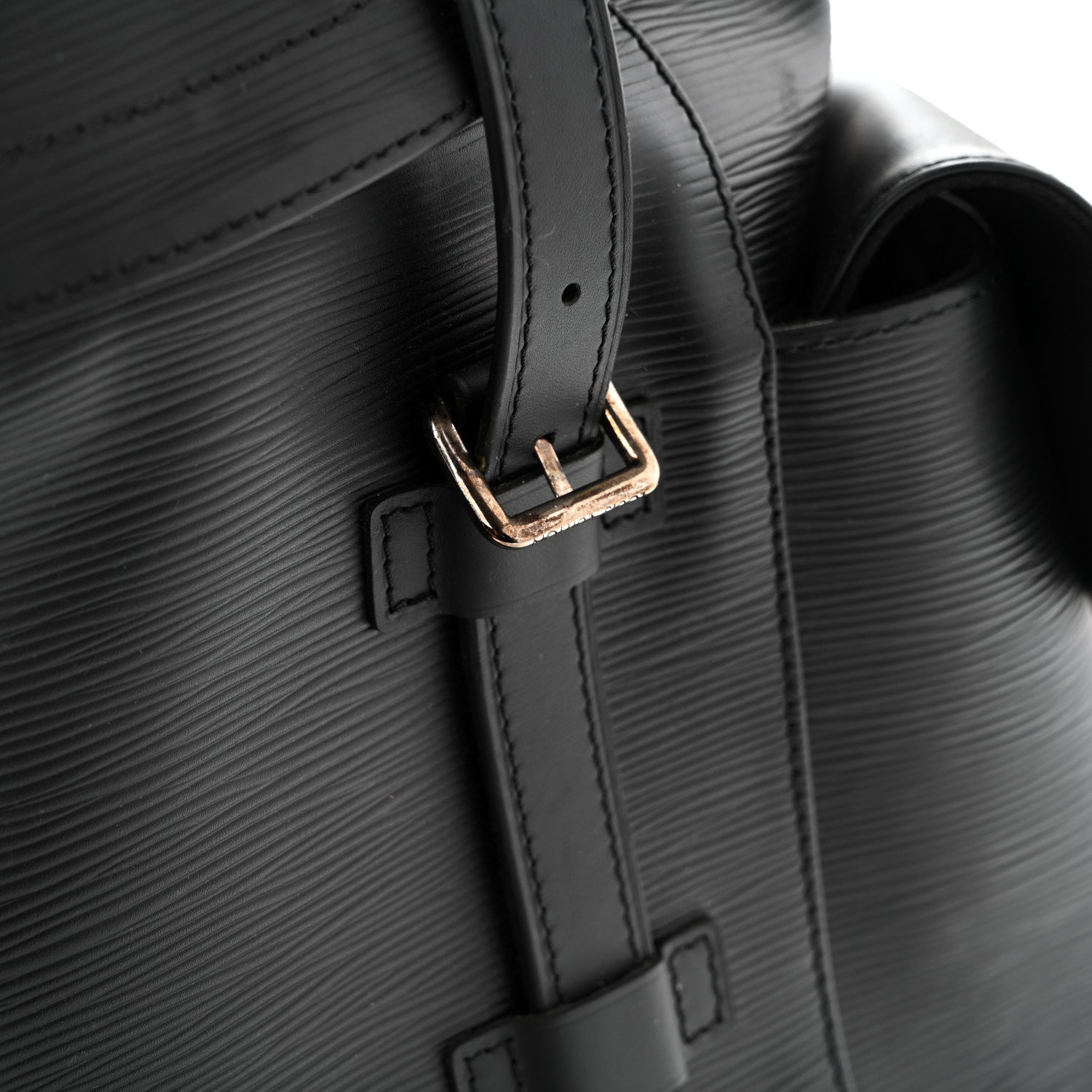 Louis Vuitton Epi Christopher Backpack PM Black 12 of 13