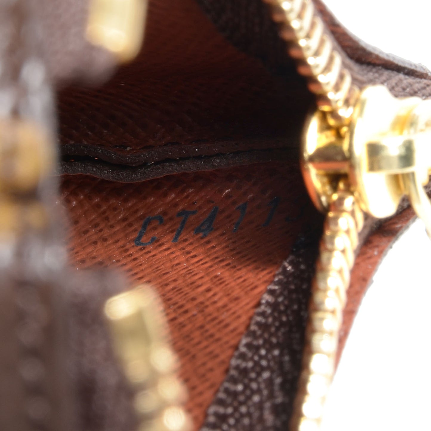 Monogram Key Pouch