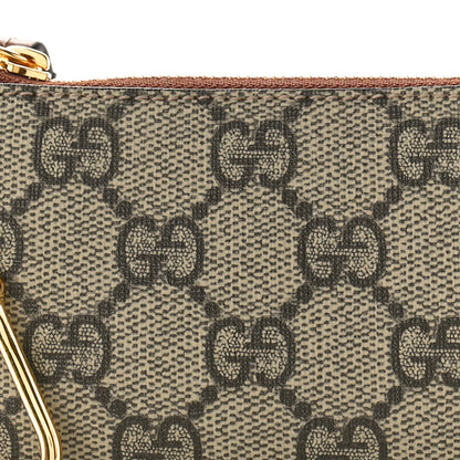 Gucci GG Supreme Monogram Key Case Brown 8 of 9