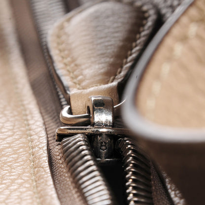 Celine Drummed Calfskin Mini Luggage Dune 8 of 8