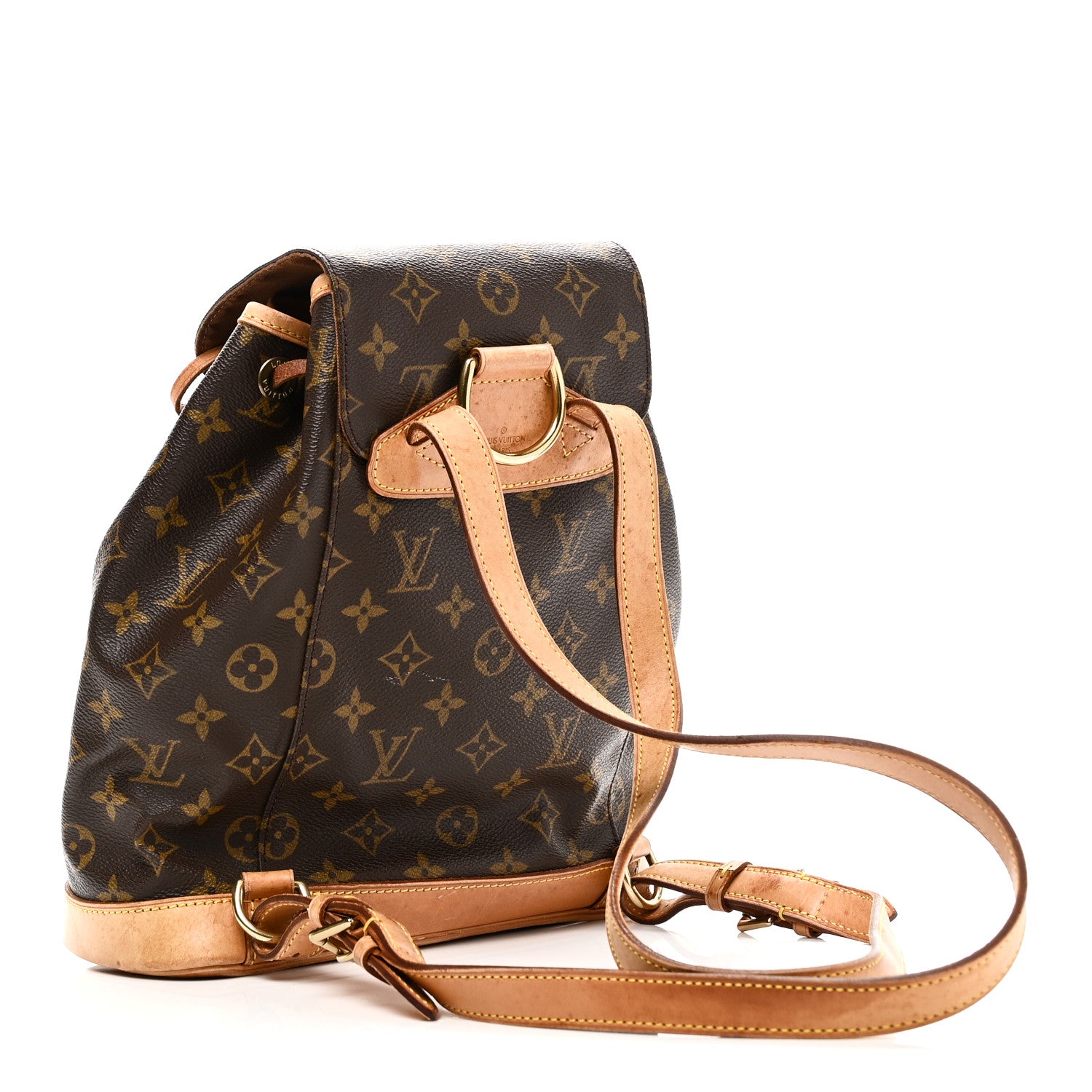 Louis Vuitton Monogram Montsouris MM Backpack 3 of 11
