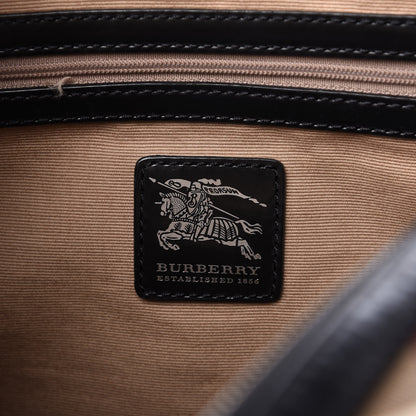 Burberry Nova Check Bowling Bag Black 8 of 9