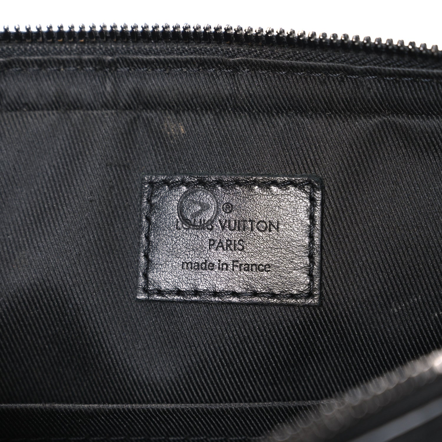 Louis Vuitton Calfskin Monogram Shadow Duo Messenger Black 7 of 10
