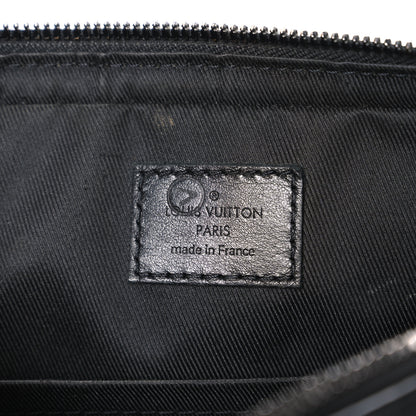 Louis Vuitton Calfskin Monogram Shadow Duo Messenger Black 7 of 10