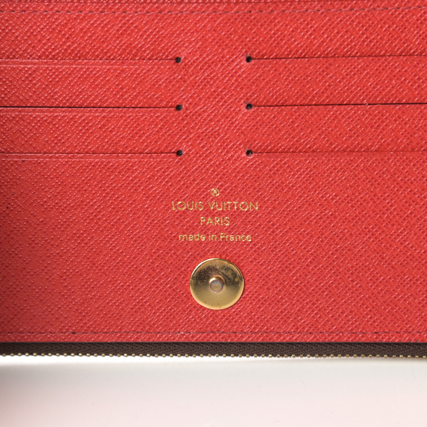 Louis Vuitton Monogram Adele Wallet Coquelicot 6 of 13
