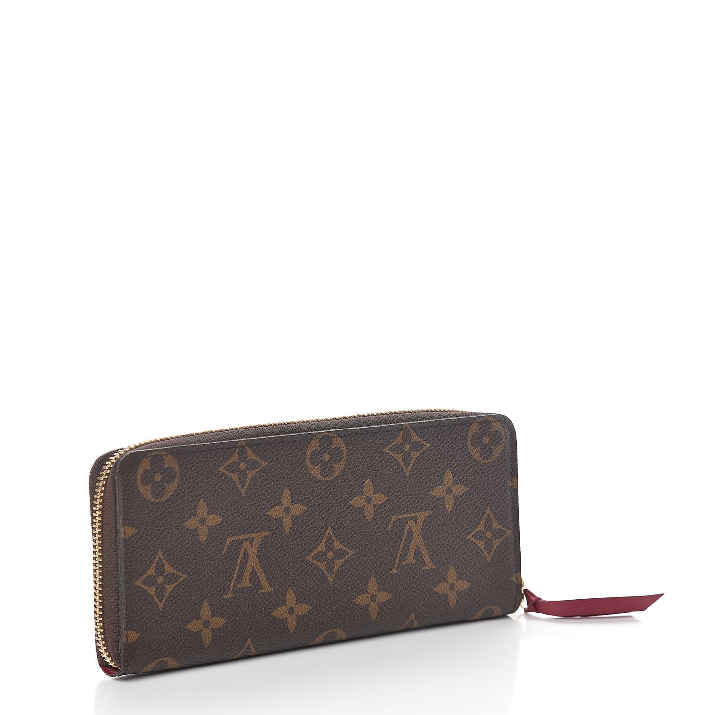 Monogram Clemence Wallet Fuchsia
