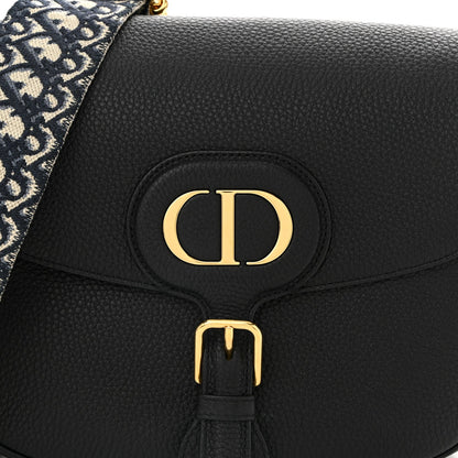 Christian Dior Grained Calfskin Large Bobby Flap Black 7 of 9