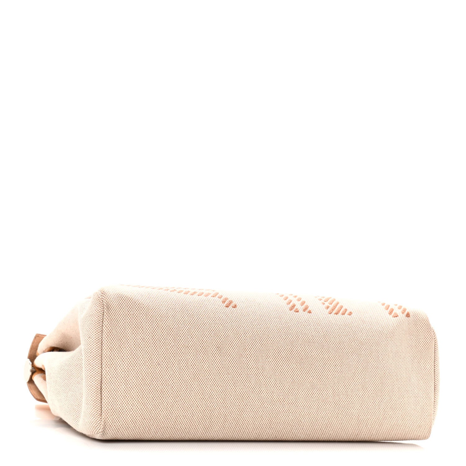 Hermes Vache Hunter Toile H Brides de Gala Herbag Zip Retourne 31 PM Natural 6 of 13