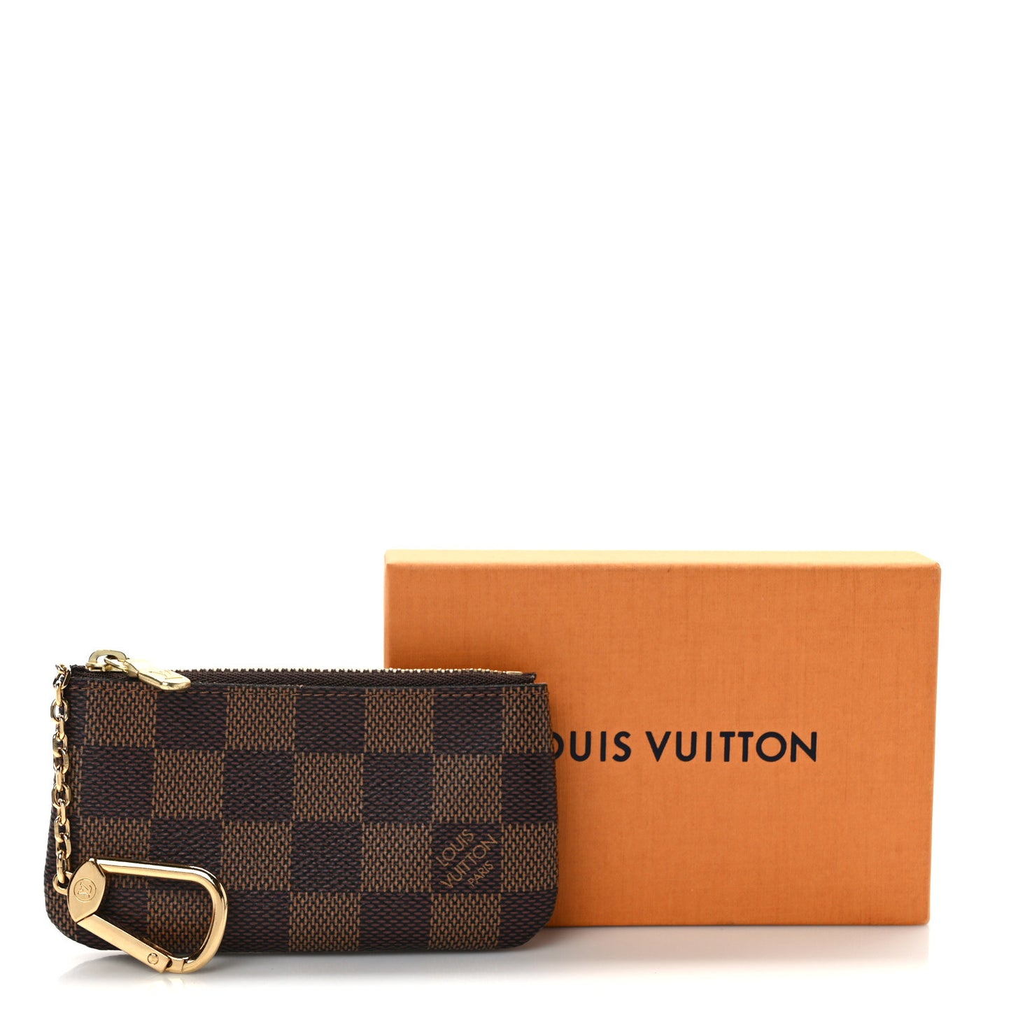 Damier Ebene Key Pouch