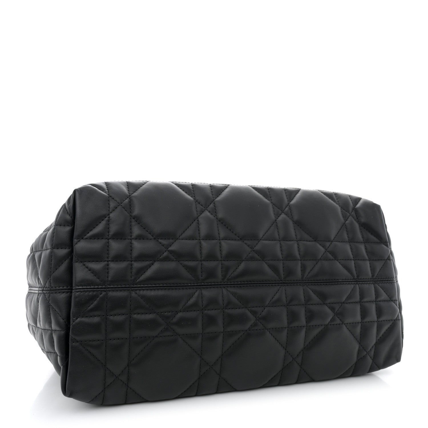 Christian Dior Calfskin Macrocannage Medium Toujours Black 5 of 11