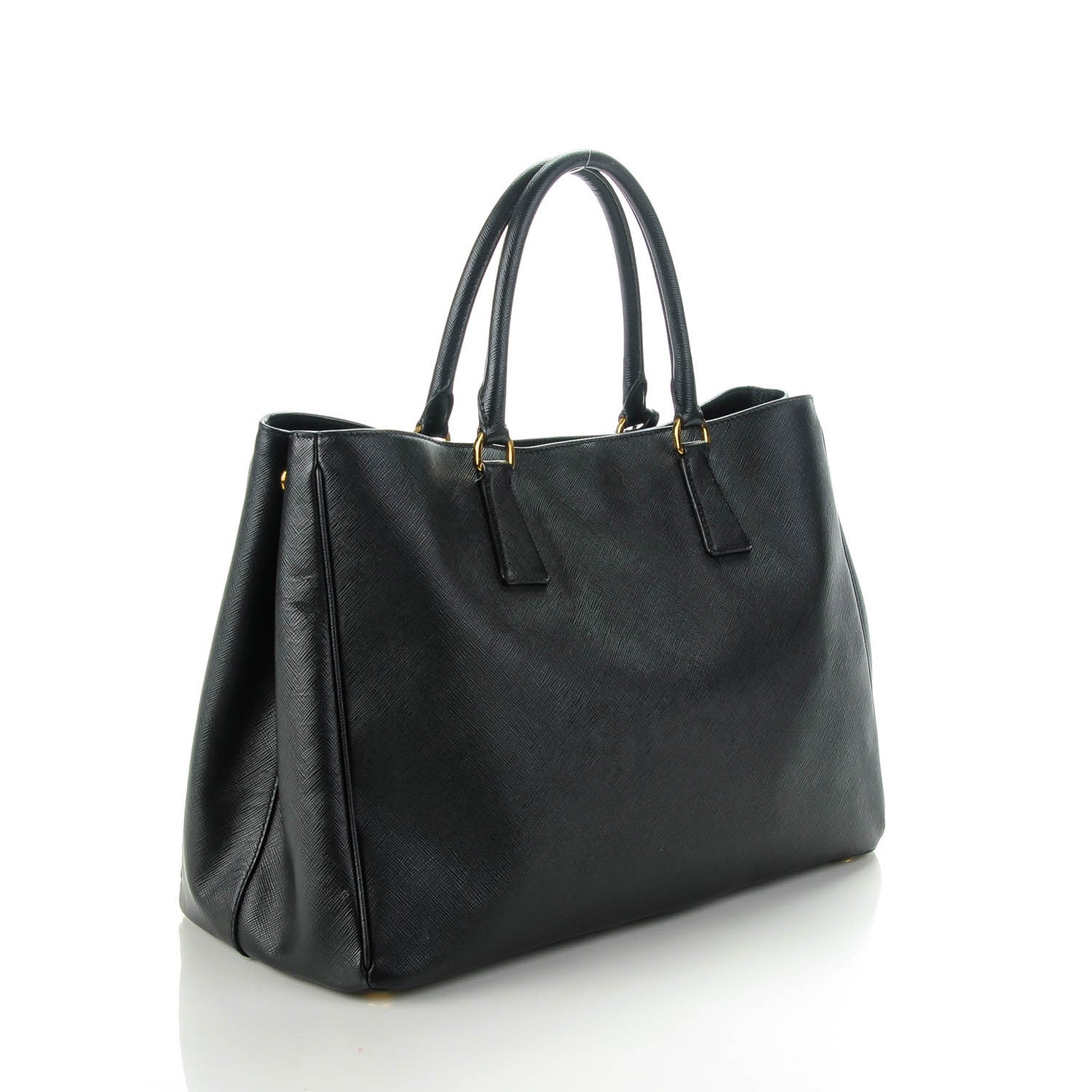 Prada Saffiano Lux Large Tote Nero Black 3 of 8