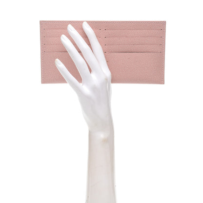 Louis Vuitton Calfskin Felicie Card Holder Insert Rose Ballerine 2 of 6