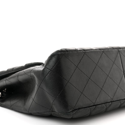 Chanel Lambskin Quilted Jumbo Single Flap Black 9 of 15