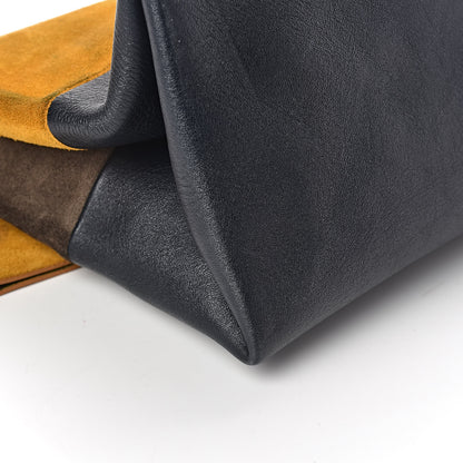 Celine Calfskin Suede All Soft Shoulder Bag Amber 11 of 20