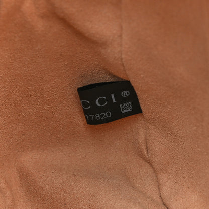 Gucci Glazed Calfskin Matelasse Diagonal Small GG Marmont Chain Shoulder Bag Cuir 8 of 12