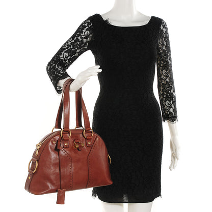 Saint Laurent Calfskin Medium Muse Brown 11 of 18