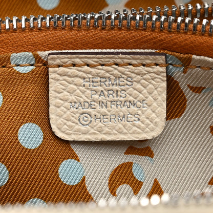 Hermes Epsom Silk'In Compact Wallet Nata 6 of 7