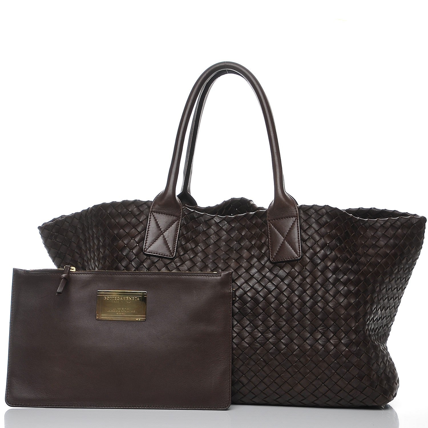 Bottega Veneta Nappa Intrecciato Medium Cabat Ebano 5 of 8