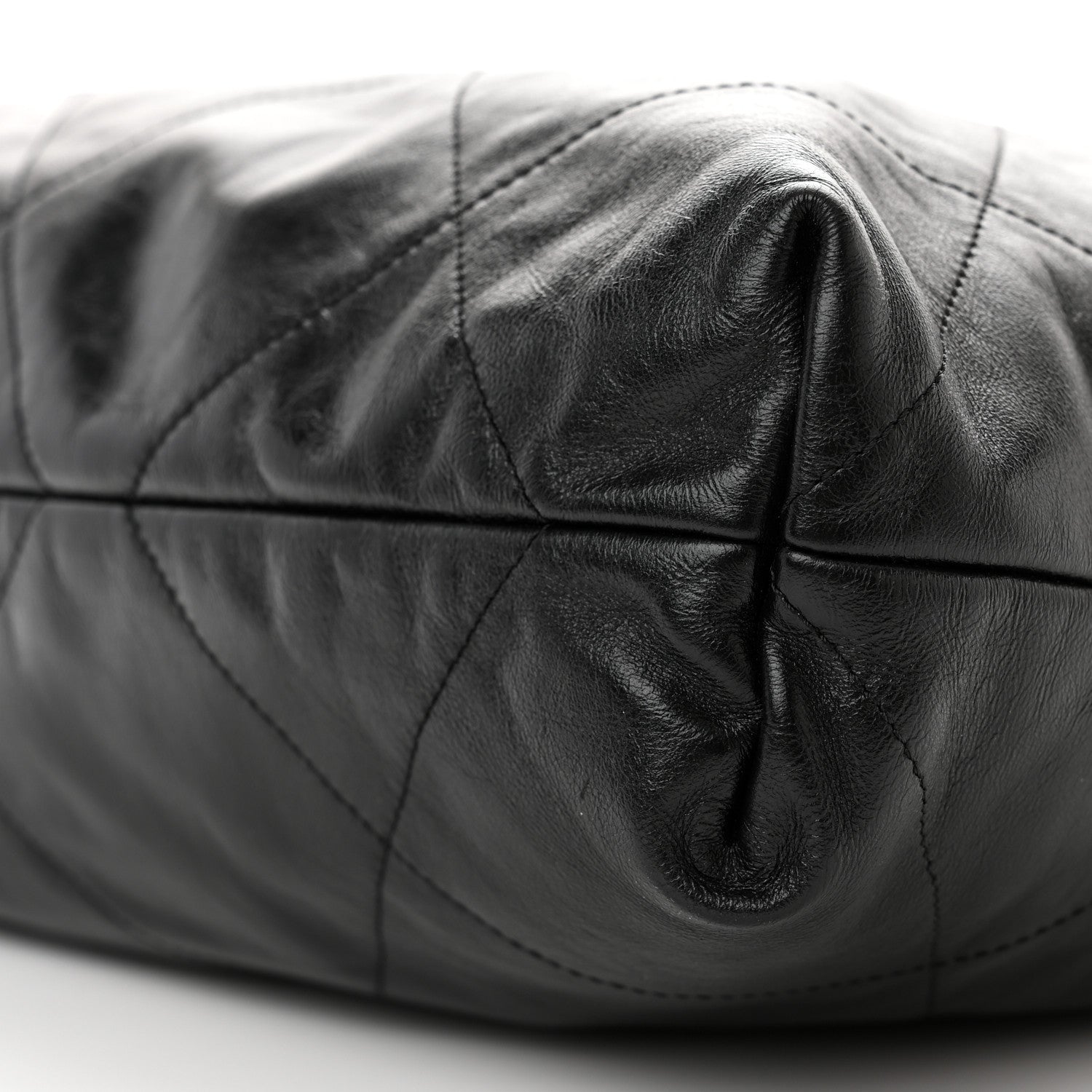 Chanel Shiny Calfskin Quilted Chanel 22 Black 11 of 11