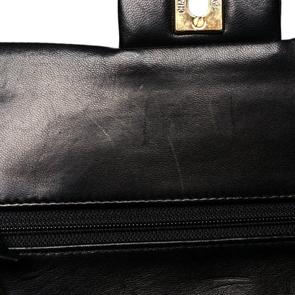Chanel Lambskin Quilted Small Double Flap Black 13 of 14