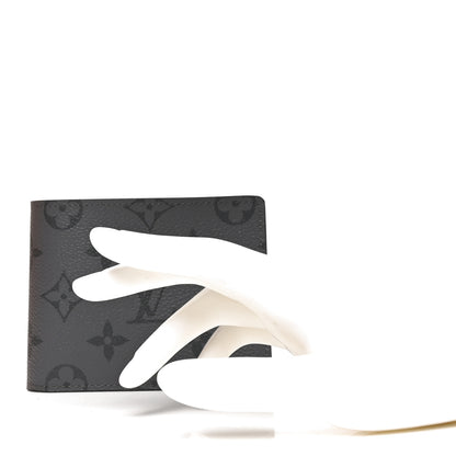 Louis Vuitton Monogram Reverse Eclipse Slender Wallet 2 of 7