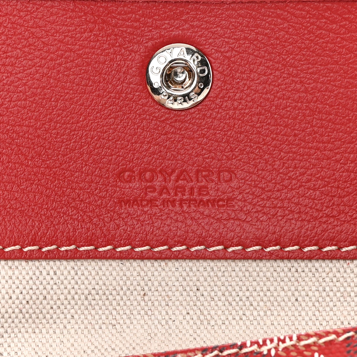 Goyard Goyardine Saint Louis PM Red 7 of 12