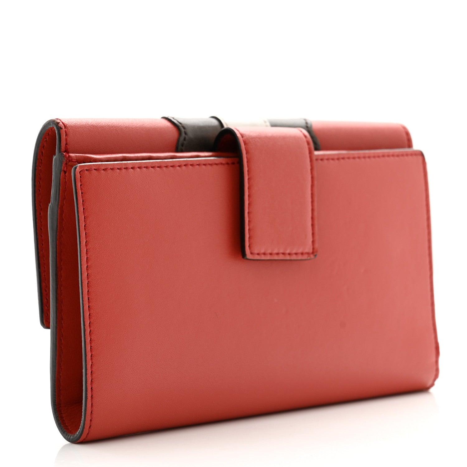 Fendi Vitello Century Lucido Hypnoteyes Studded Kan I French Wallet Bloody Mary Carbone Multicolor 3 of 11