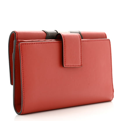 Fendi Vitello Century Lucido Hypnoteyes Studded Kan I French Wallet Bloody Mary Carbone Multicolor 3 of 11