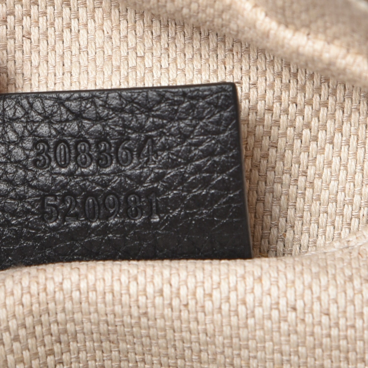 Gucci Pebbled Calfskin Small Soho Disco Bag Black 7 of 7
