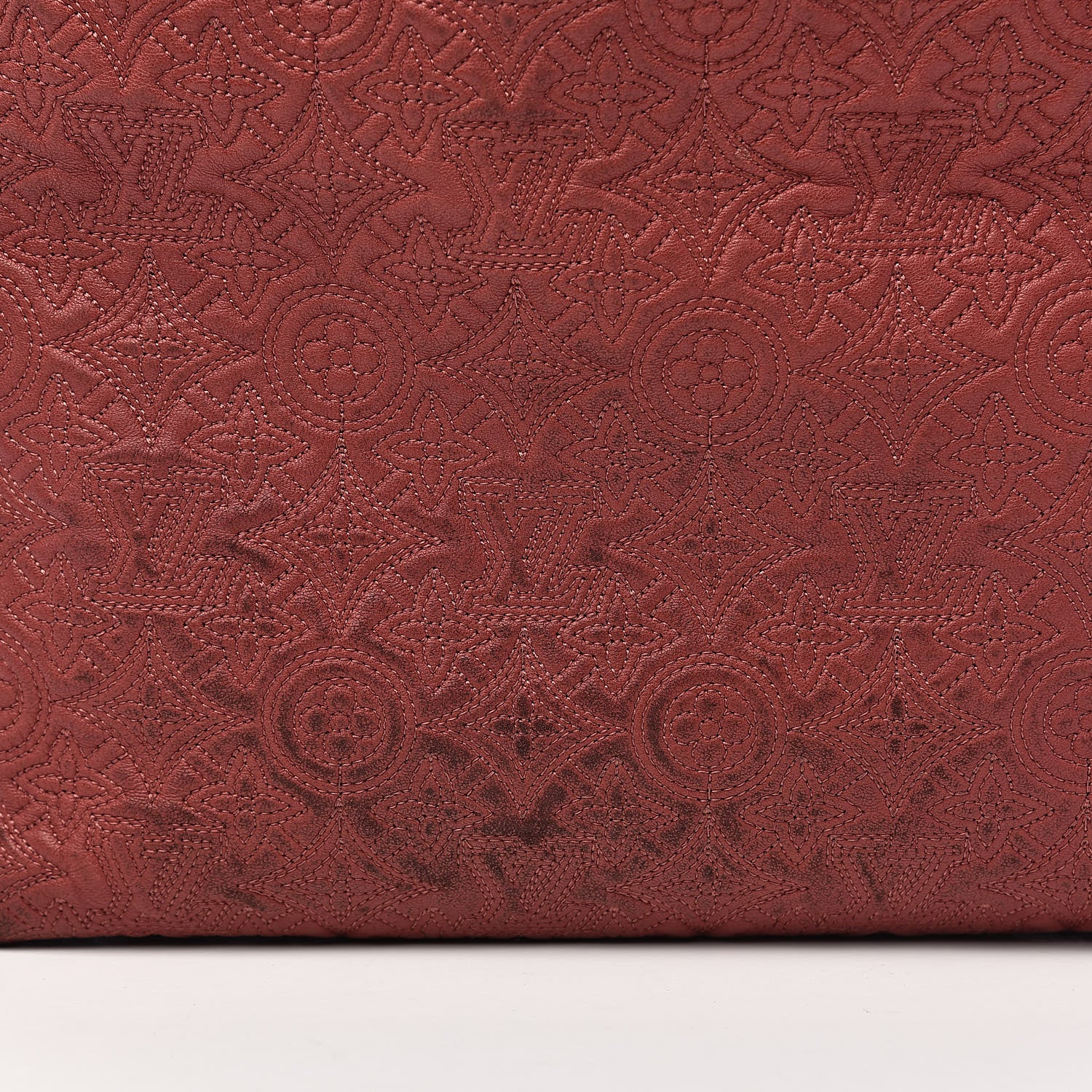 Louis Vuitton Monogram Lambskin Antheia Hobo PM Framboise 7 of 14