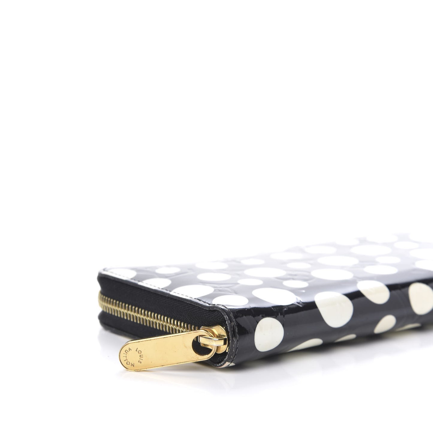 Vernis Kusama Infinity Dots Zippy Wallet Black
