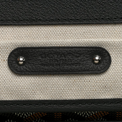 Goyard Goyardine Saigon Tote Black 6 of 9